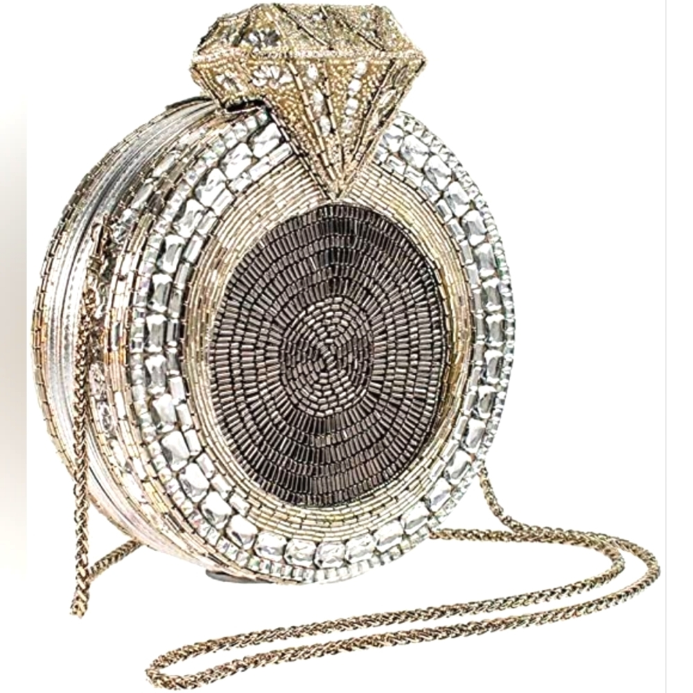 Mary Frances "Platinum" Bag